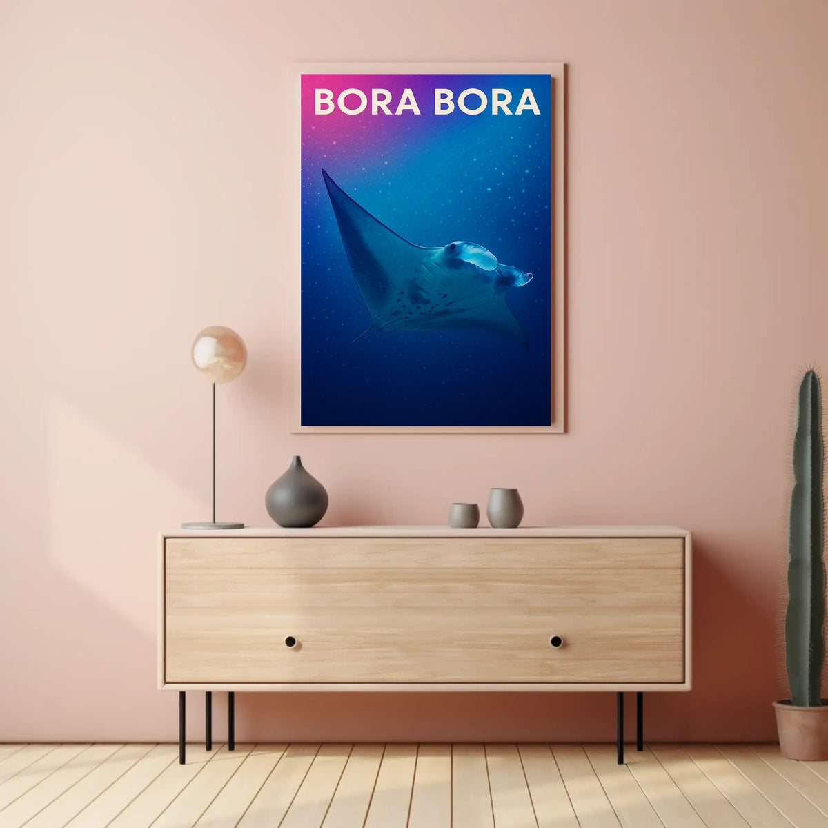 Bora Bora Underwater Adventure Poster