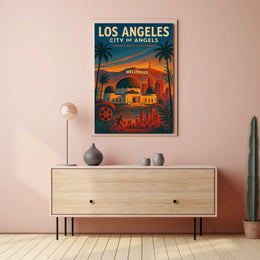 Los Angeles City of Angels Poster
