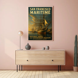 San Francisco Maritime Museum Poster