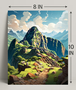 Majestic Mountainscape Poster