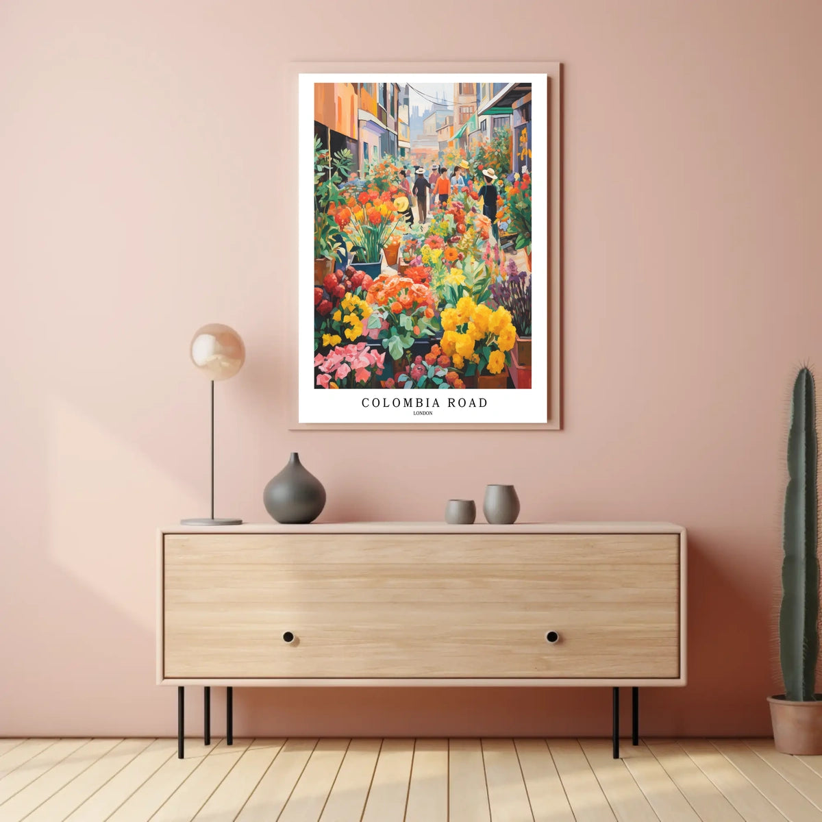 Colombia Road London Poster