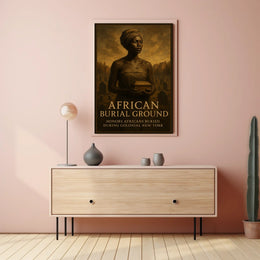 African Burial Ground Memorial Poster