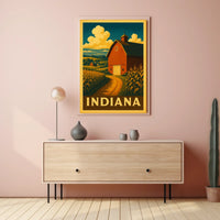 Indiana Countryside Poster