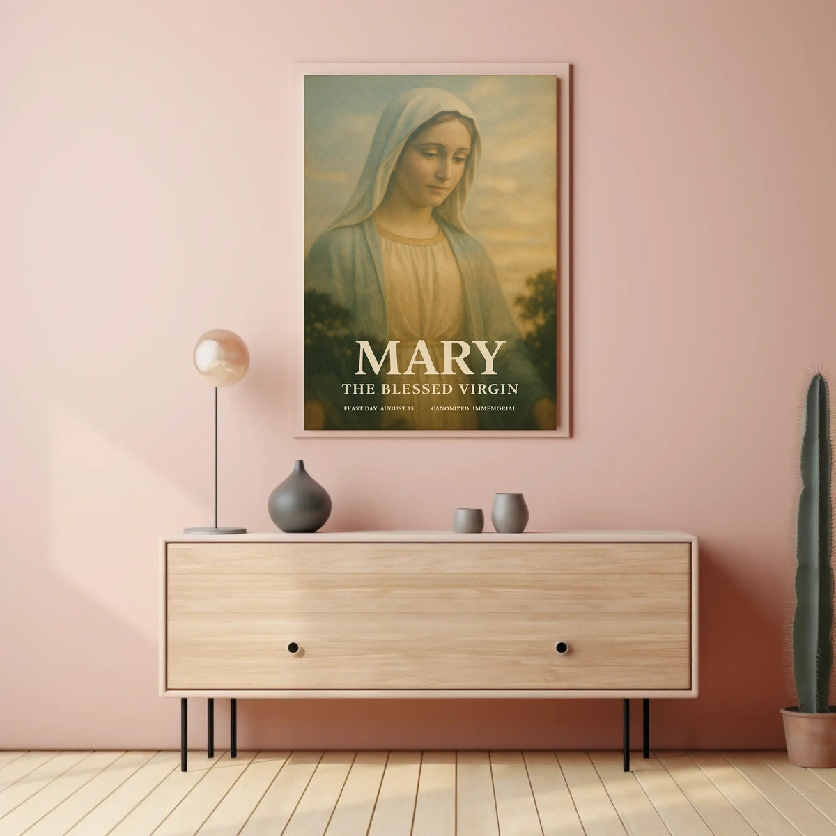 Mary The Blessed Virgin Poster