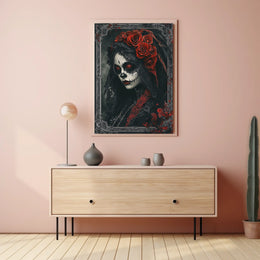 Day of the Dead Skull Design Cultural or Heritage Poster