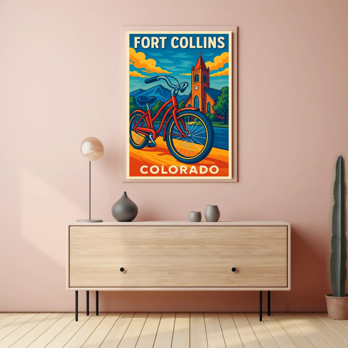 Fort Collins, Colorado Poster
