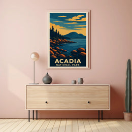 Acadia National Park Poster