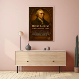 Henry Laurens Patriot and Political Enigma Poster