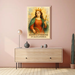 Saint Catherine of Alexandria Poster