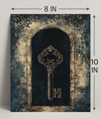 The Ornate Key Poster