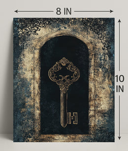 The Ornate Key Poster