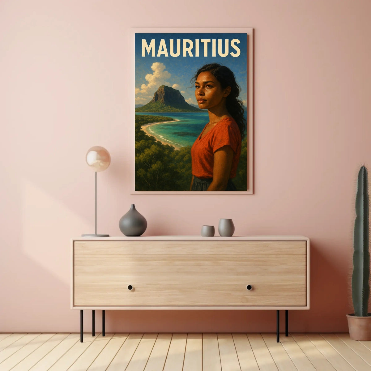 Mauritius Island Serenity Poster