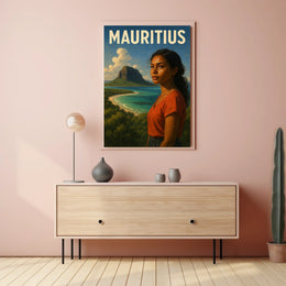 Mauritius Island Serenity Poster