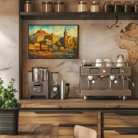 Maseru Lesotho Cityscape Photography Wanderlust Poster