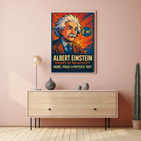 Albert Einstein Nobel Prize In Physics Poster