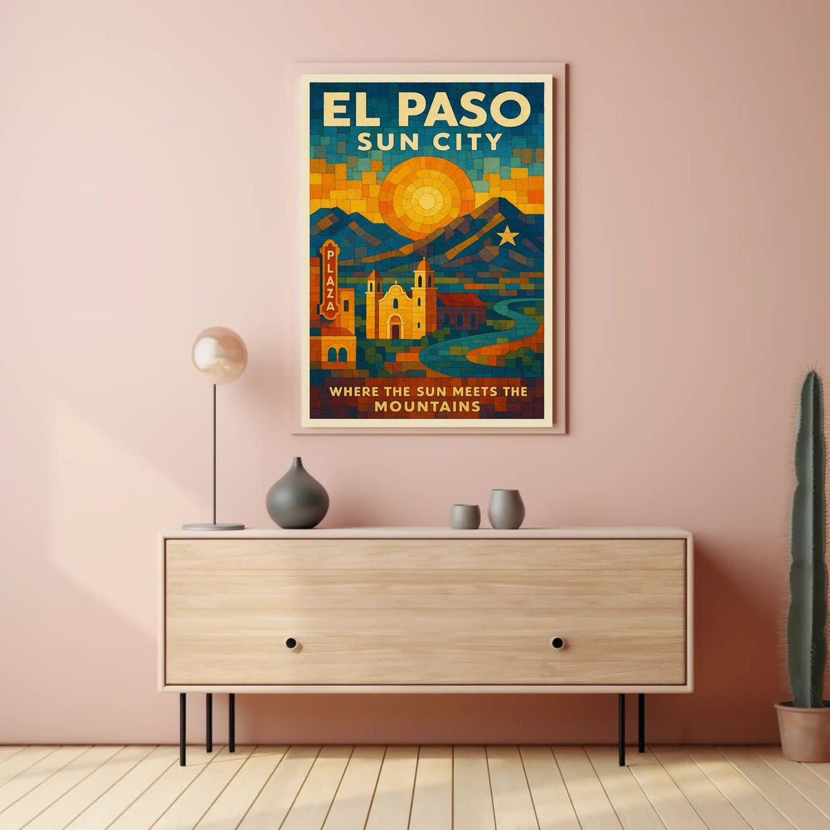 El Paso Sun City Poster