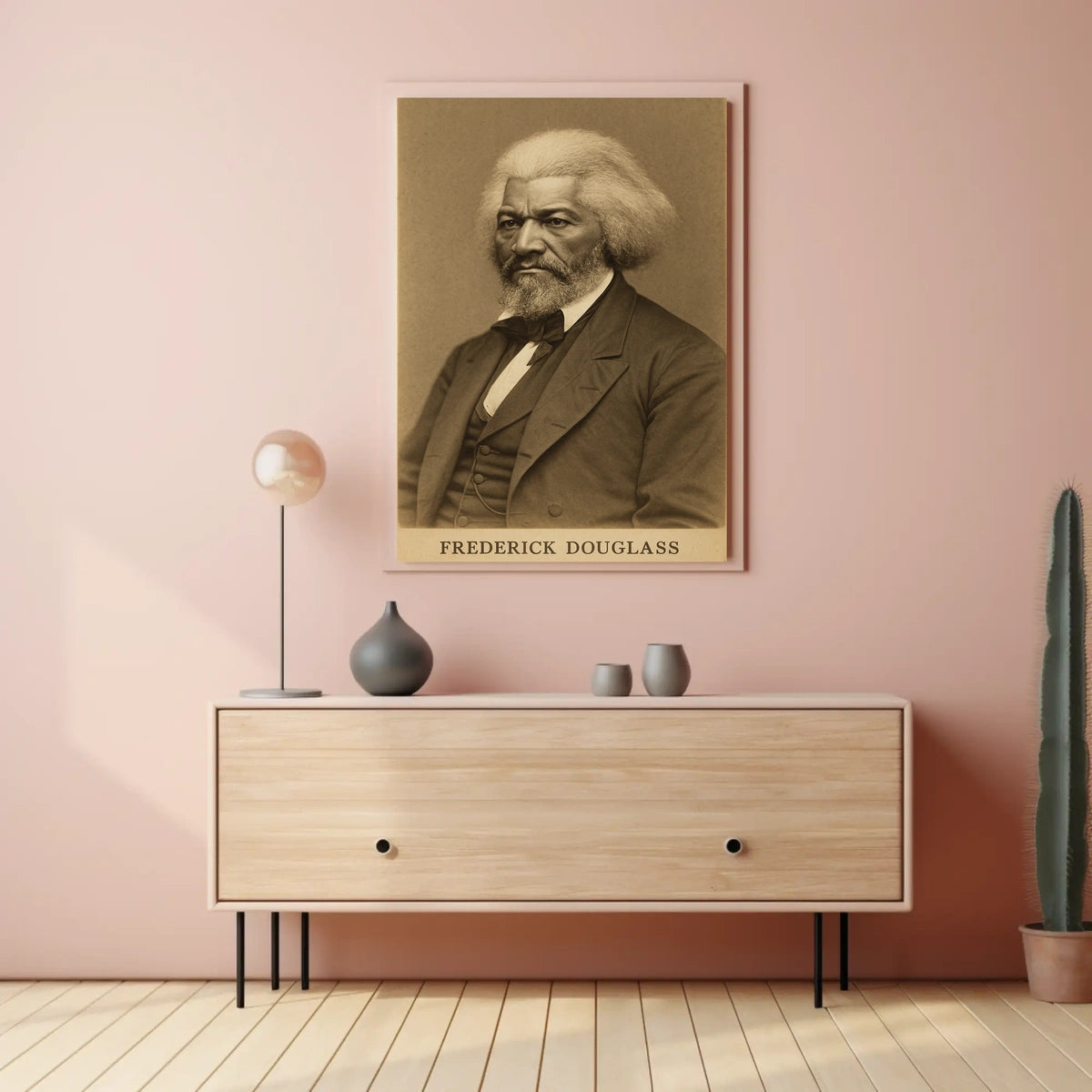 Frederick Douglass Portrait Poster