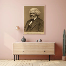 Frederick Douglass Portrait Poster