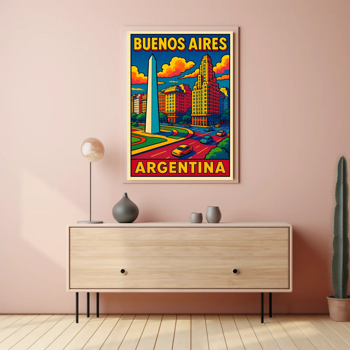 Buenos Aires Travel Poster