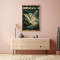 Niagara Falls Experience The Power Of Poster