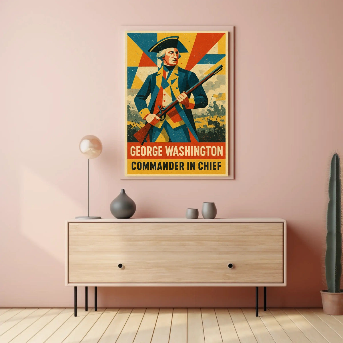 George Washington Commander In Chief Poster