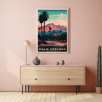 Palm Springs Scenic Poster
