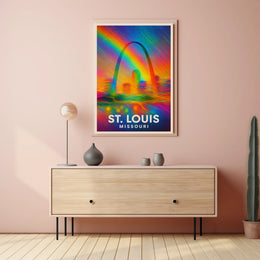 St. Louis Gateway To Missouri Poster