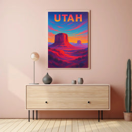 UtahS Majestic Landscape Poster