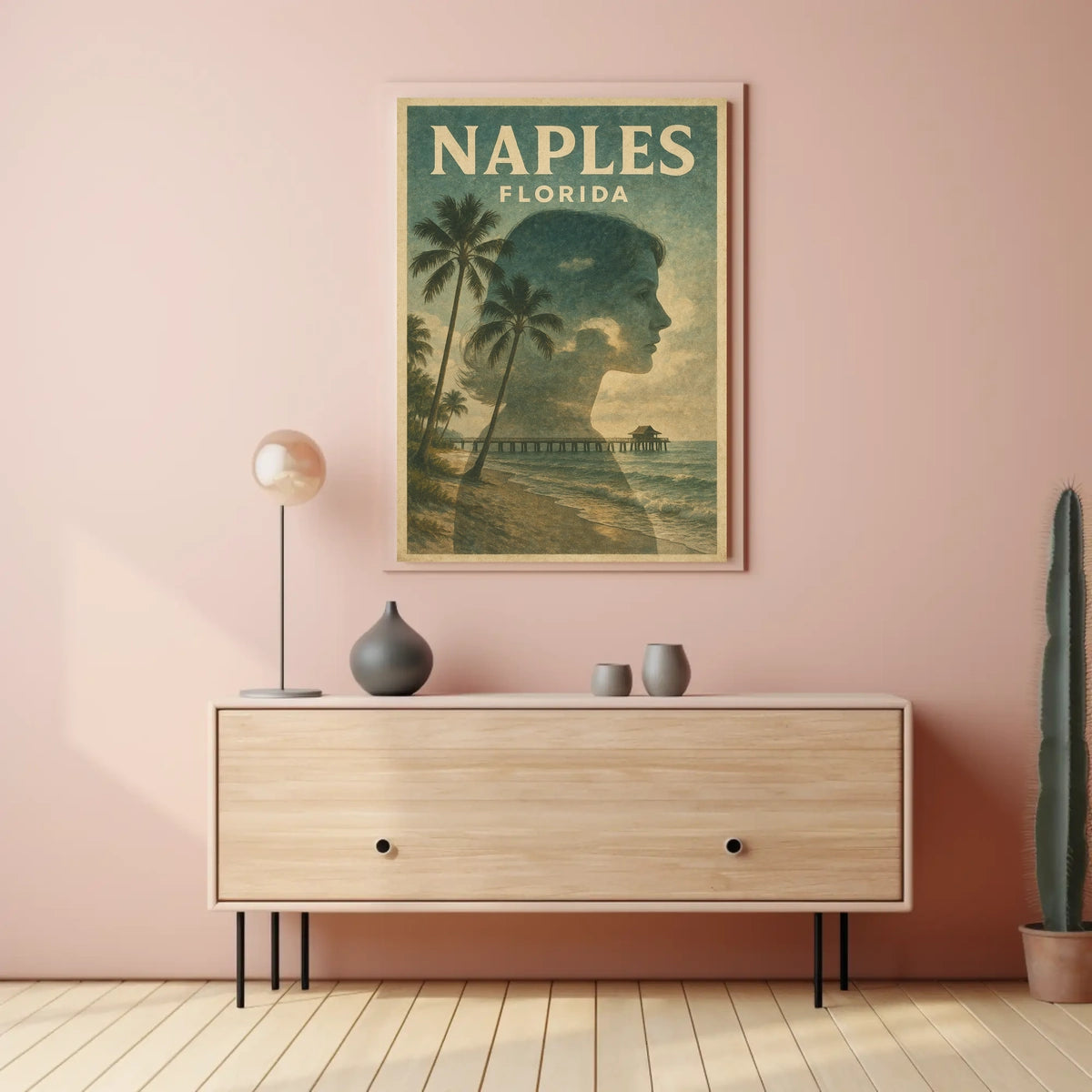 Naples, Florida Coastal Serenity Poster