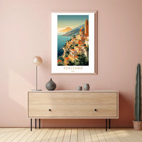 Scenic Views of Positano Poster PosterGoat