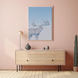 Crystal Elk Poster