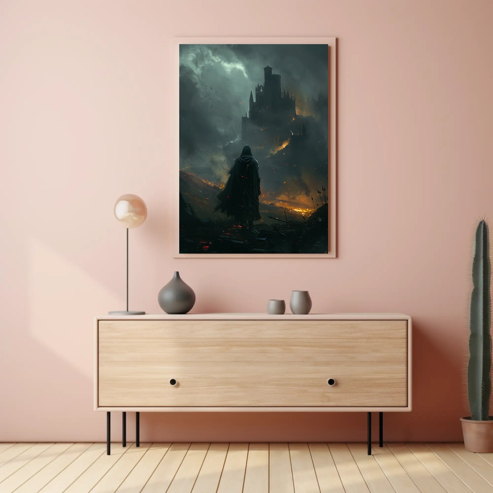 The Dark Fortress Wall Art Poster Print for Home Decor PosterGoat