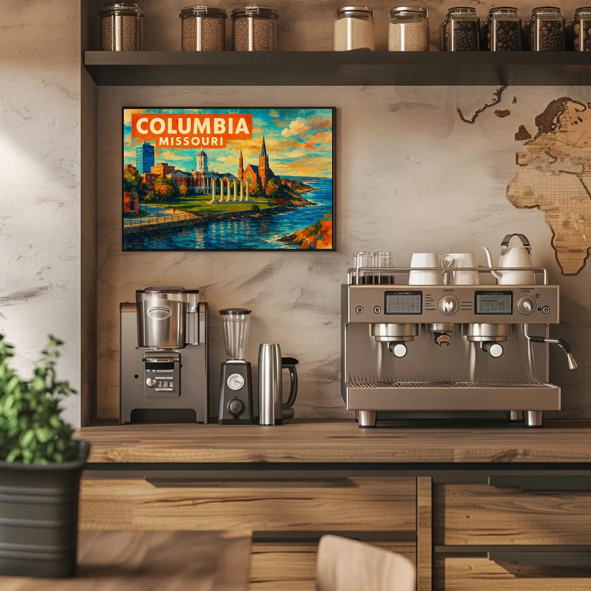 Columbia, Missouri Poster