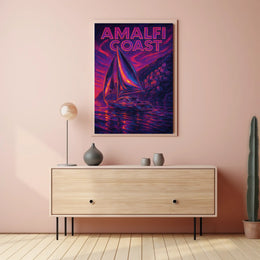 Amalfi Coast Dreamscape Poster