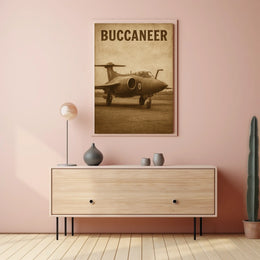 Buccaneer Aircraft Poster