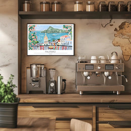 Scenic View of Palermo Poster