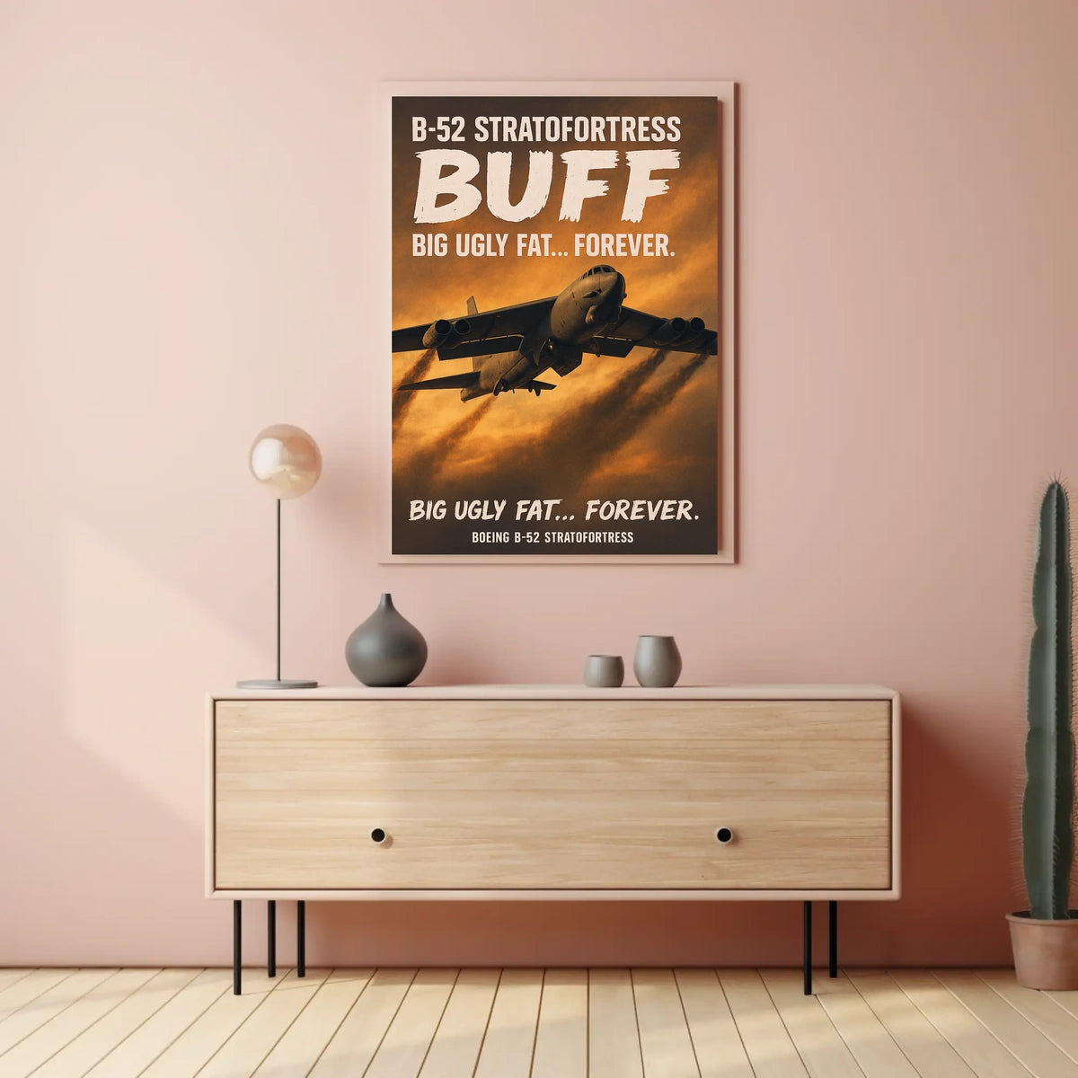 B-52 Stratofortress - BUFF Poster