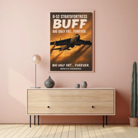 B-52 Stratofortress - BUFF Poster