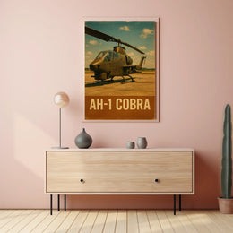 Ah-1 Cobra Helicopter Poster