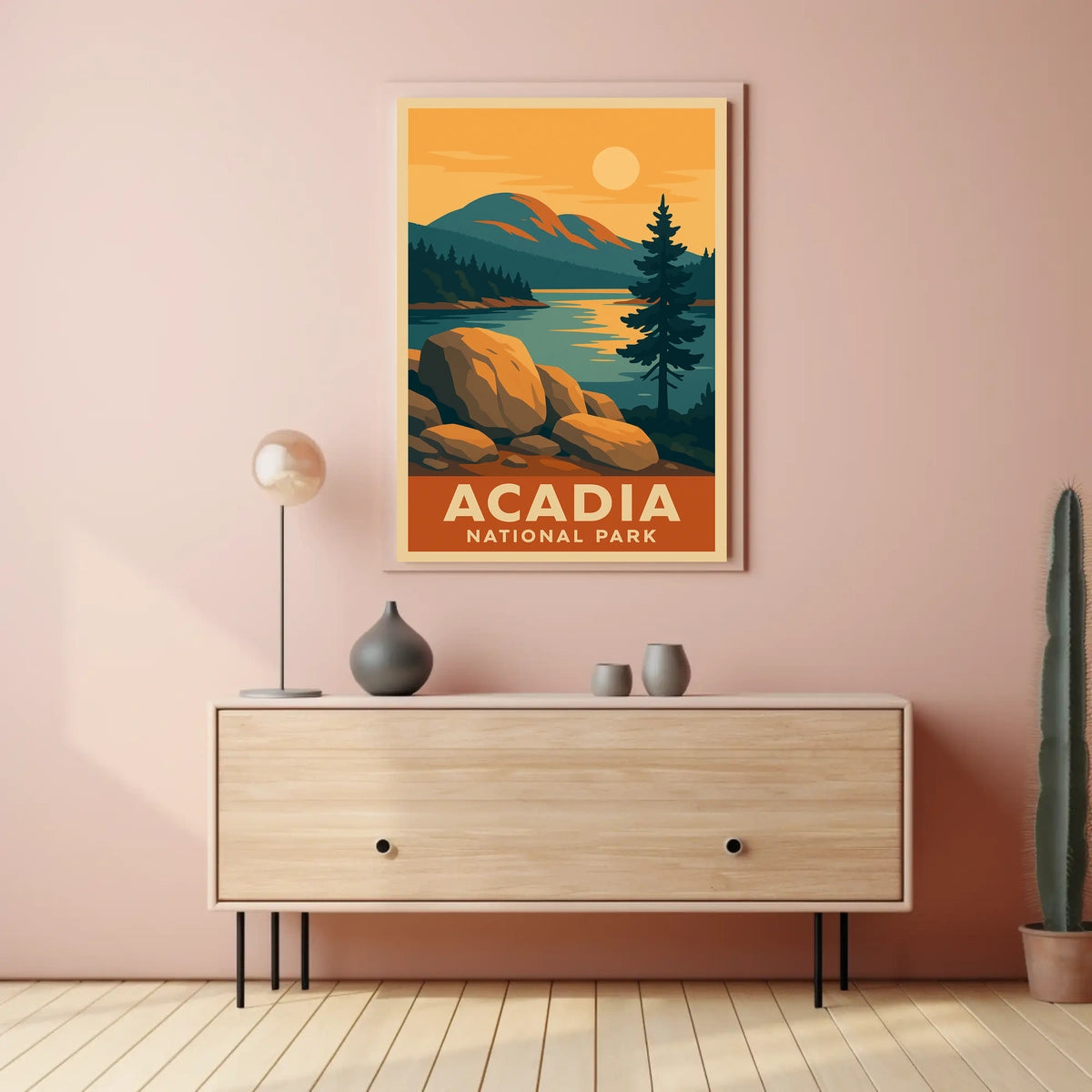 Acadia National Park Poster
