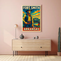 Fort Smith, Arkansas Western Heritage Poster
