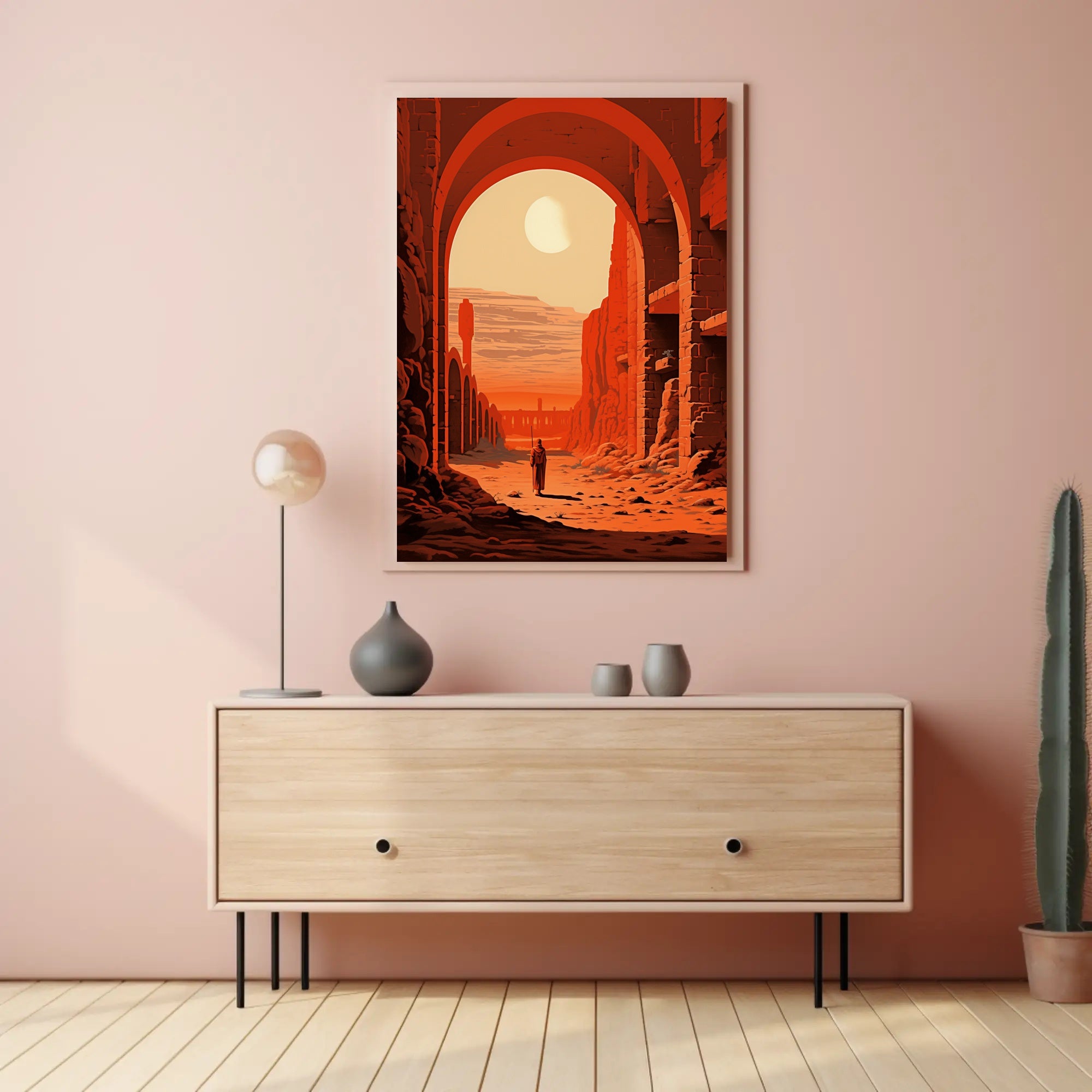Journey Through The Arches Poster PosterGoat