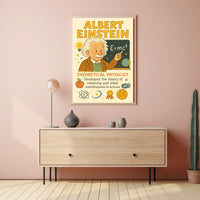 Albert Einstein Theoretical Physicist Poster
