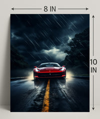 Speed And Storm Poster