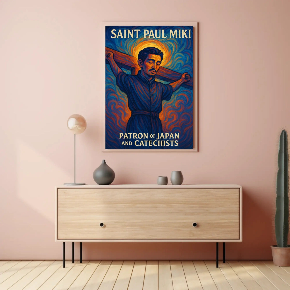 Saint Paul Miki Patron of Japan and Catechists Poster