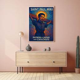 Saint Paul Miki Patron of Japan and Catechists Poster