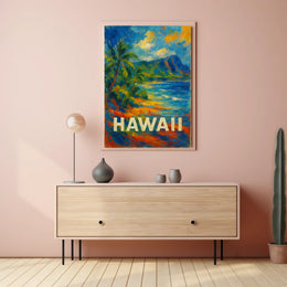 Hawaii Tropical Paradise Poster