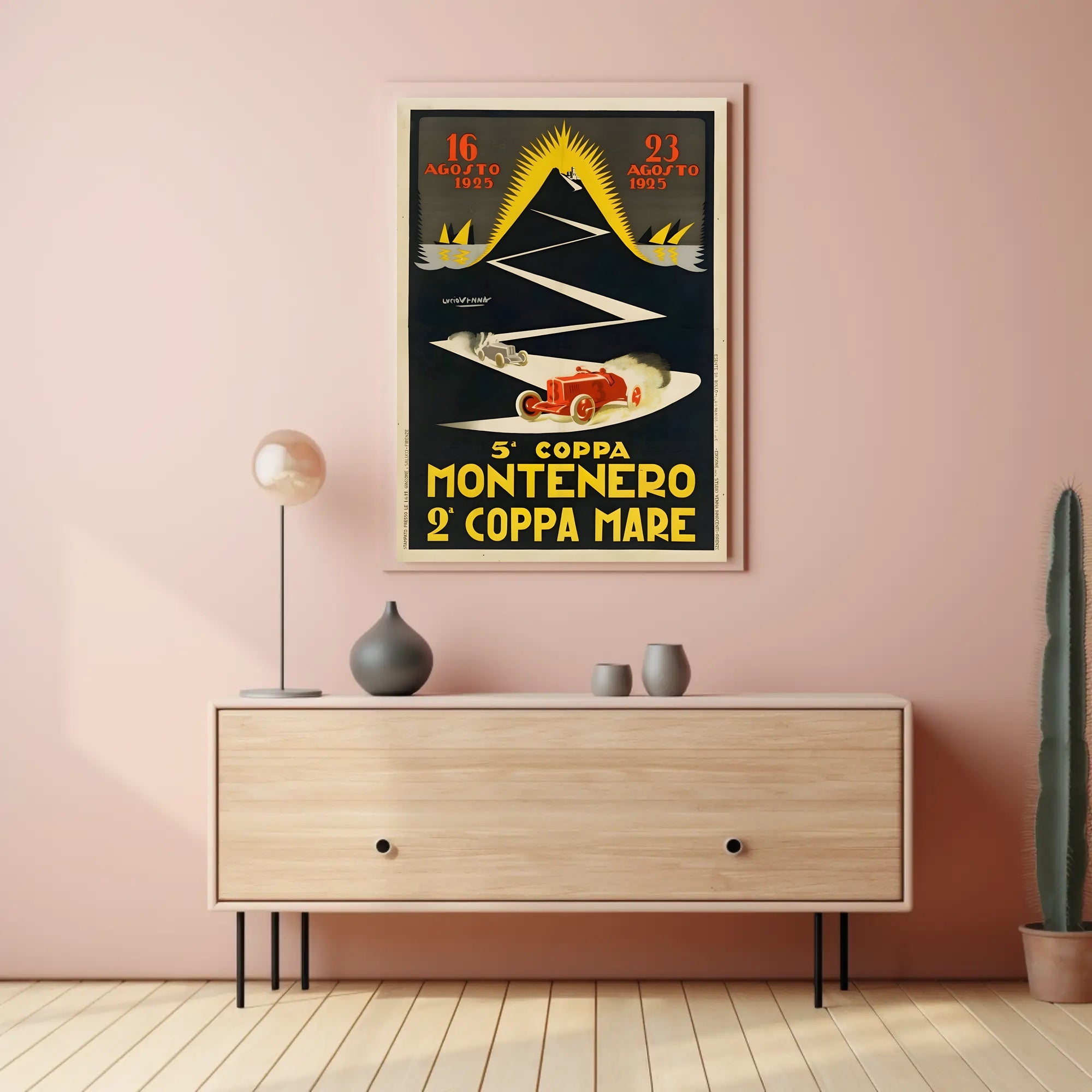 Coppa Montenero Racing Event Poster
