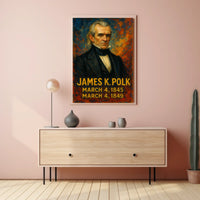 James K. Polk Poster