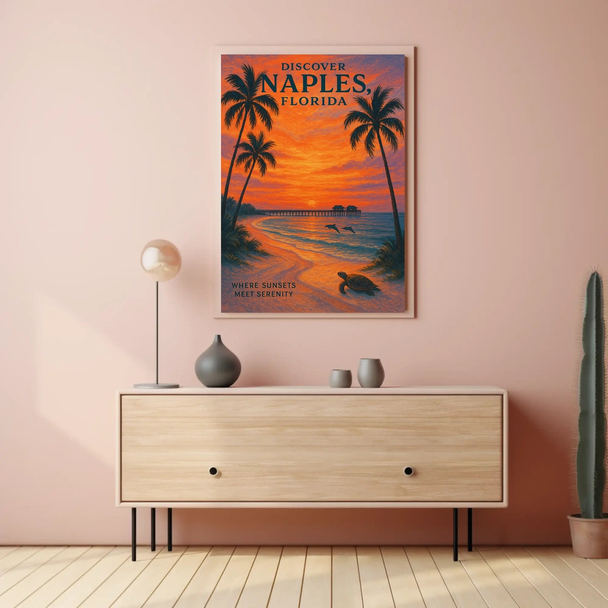 Discover Naples, Florida Poster